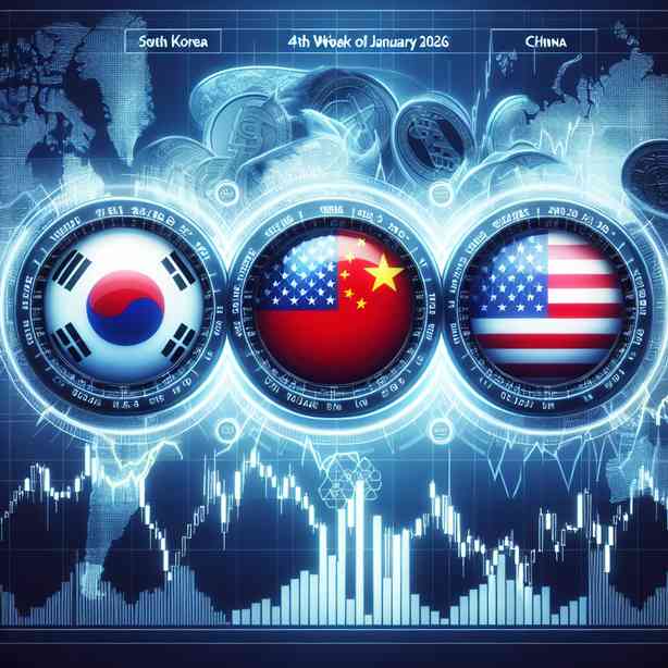 2026년 1월 4주 차 증시 일정 한국, 중국, 미국 경제 동향 2026년 1월 4주 차 증시 일정 한국, 중국, 미국 경제 동향