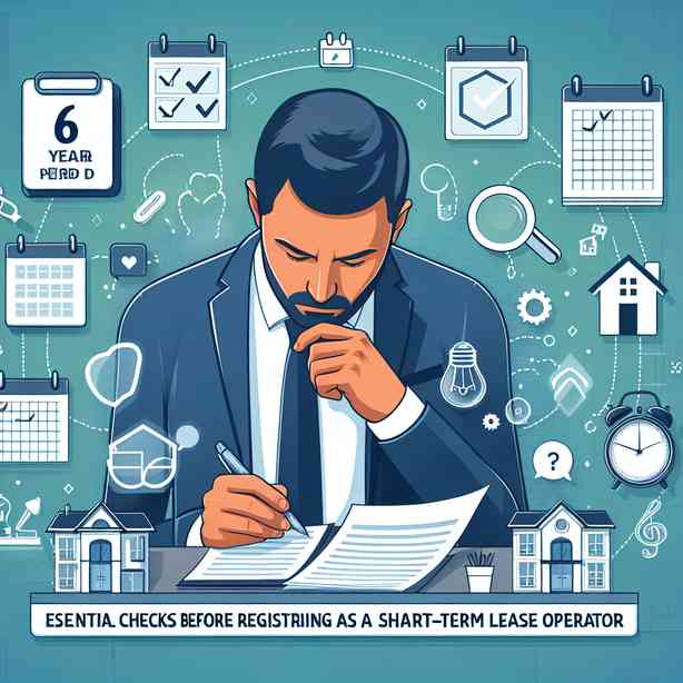 6년 단기임대사업자 등록 전 확인 필수 사항 6년 단기임대사업자 등록 전 확인 필수 사항