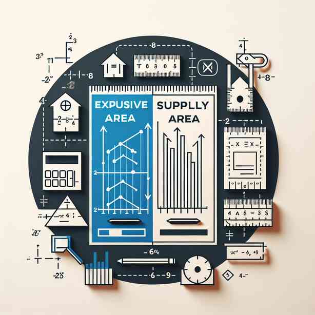 전용 면적과 공급 면적의 차이와 계산법 전용 면적과 공급 면적의 차이와 계산법
