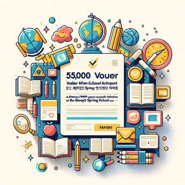 2026년 방과 후 늘봄학교 바우처 50만원 지원 안내 2026년 방과 후 늘봄학교 바우처 50만원 지원 안내